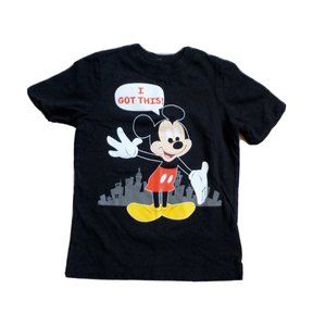 "I Got This" Mickey Mouse Disney Old Navy Cotton T-Shirt Black